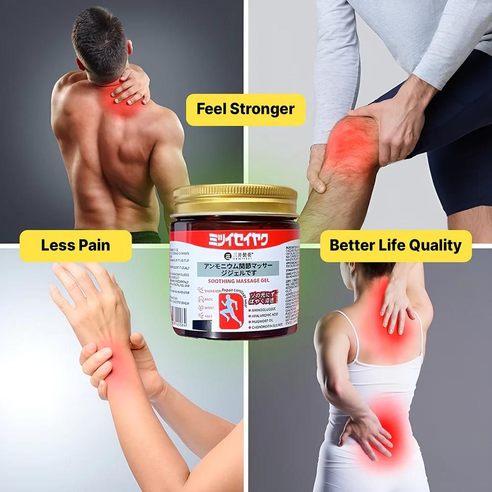 Herbal Soothing Massage Gel (Pack of 2) | Cooling Massage Gel for Muscles & Joints