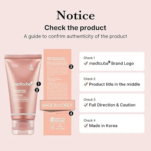 Medicube Collagen Night Wrapping Mask | Overnight Hydrating Sleeping Mask